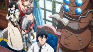 Salaryman ga Isekai ni Ittara Shitennou ni Natta Hanashi الحلقة 1